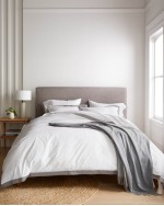 Mongolian Cashmere Throw - Heather Grey