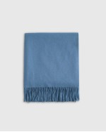 Mongolian Cashmere Throw - Sky Blue