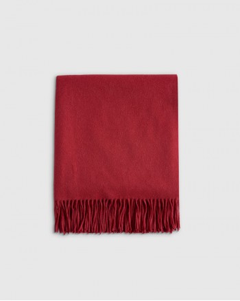 Mongolian Cashmere Throw - Currant