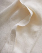 Vintage Wash European Linen Bed Cover - Ivory